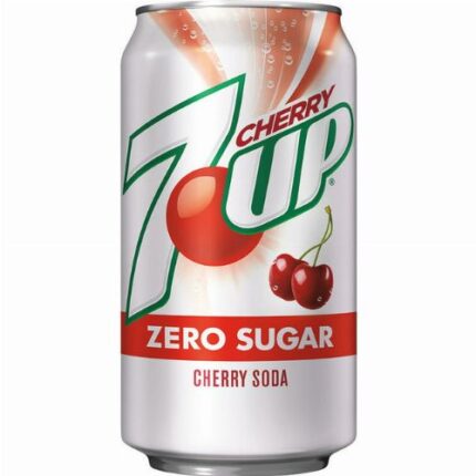 7Up Zero Cherry USA cukormentes cseresznyés üdítőital 355ml