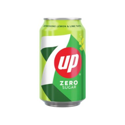 7Up Zero Sugar citrom és lime cukormentes üdítőital 330ml Szavatossági idő: 2025-01-31