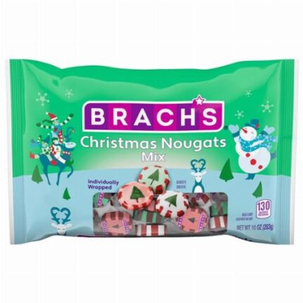 Brachs Christmas Nougats Mix karácsonyi olvadós cukorka 283g