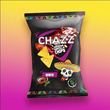 Chazz BBQ ízű tortilla chips 100g