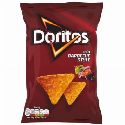 Doritos Barbecue Style BBQ ízű tortilla chips 170g Szavatossági idő: 2025-01-11