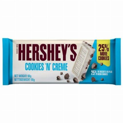 Hersheys Cookies and Creme csokoládé 90g