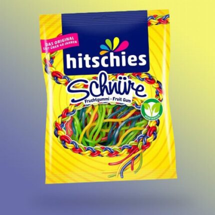 Hitschies Bunte Schnüre spagetti gyümölcsös gumicukor 125g