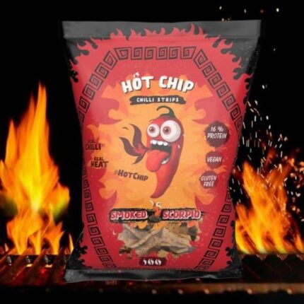 Hot Chip füstölt scorpion chili ízű snack 80g Szavatossági idő: 2025-01-13