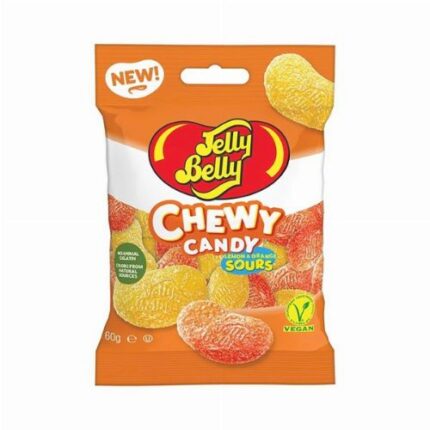 Jelly Belly Chewy Candy narancs és citrom ízű rágós cukorka 60g