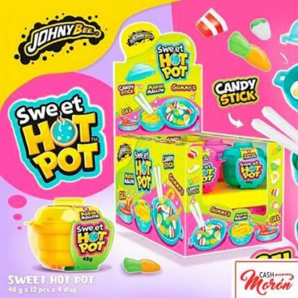 Johny Bee Sweet Hot Pot gumicukor 48g