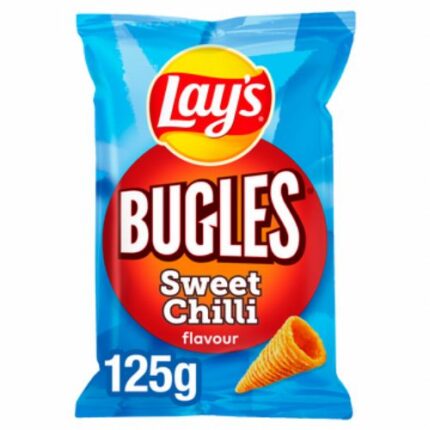 Lays Bugles Sweet Chilli kukoricachips 125g Szavatossági idő: 2025-01-25