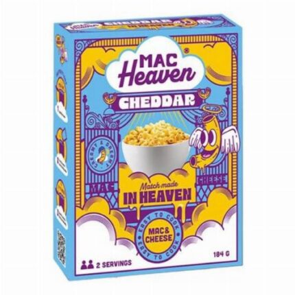 Mac Heaven Cheddar Cheese Cheddar sajtos Mac and Cheese 184g