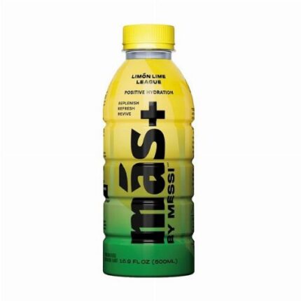 Más+ By Messi Limon Lime League Hydration lime ízű sportital 500ml