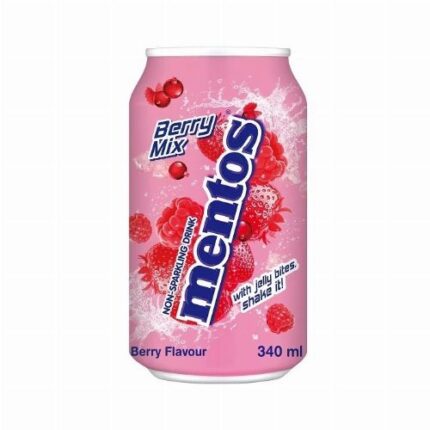 Mentos Berry Mix bogyós gyümölcs ízű üdítő zselé darabokkal 340ml