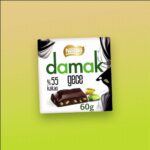 Nestlé Damak Dark Chocolate pisztáciás étcsoki 60g