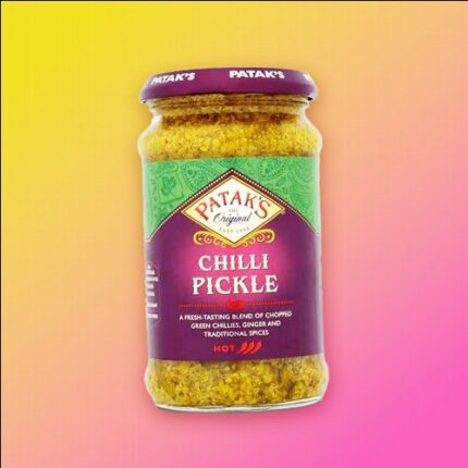 Pataks Chili Pickle csípős chilis savanyúság 283g