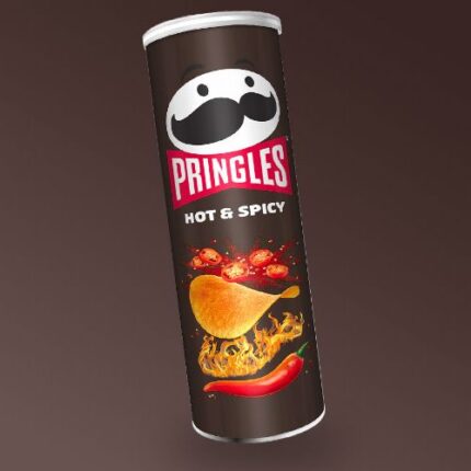 Pringles Hot and Spicy chips 165g