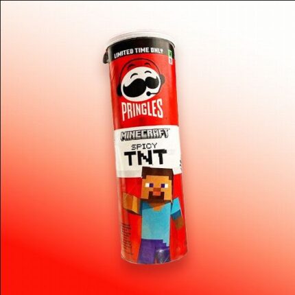 Pringles Minecraft Spicy TNT csípős chips 158g