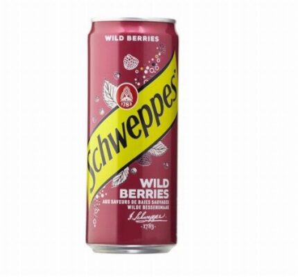 Schweppes Wild Berries vadbogyó ízű szénsavas üdítő 330ml