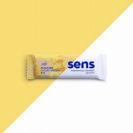 Sens Cricket Protein Bar szelet tücsökliszttel ananász és kókusz 40g