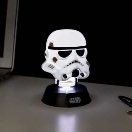 Star Wars Stormtrooper Icon Light 3D ikon hangulatvilágítás