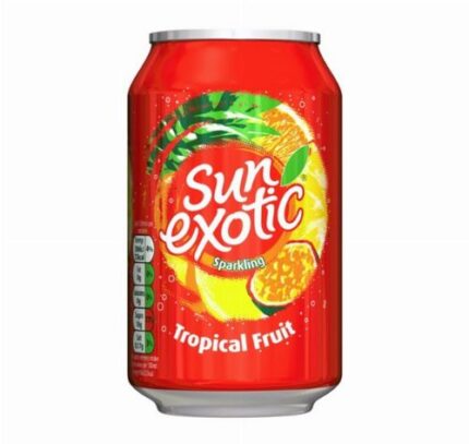 Sun Exotic Tropical Fruit trópusi gyümölcs ízű üdítő 330ml