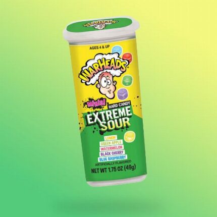 Warheads Extreme Sour Mini Hard Candy extrém savanyú keménycukorkák 49g