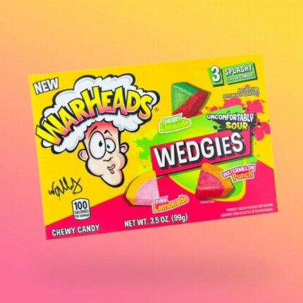 Warheads Wedgies savanyú rágós gumicukor 99g