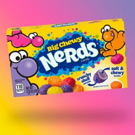 Wonka Nerds Big Chewy nagy rágós cukorka 120g